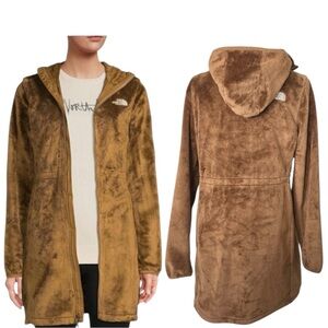 New THE NORTH FACE Osito Parka Teddy Jacket NFOA7QYX173-M Utility Brown Sz M